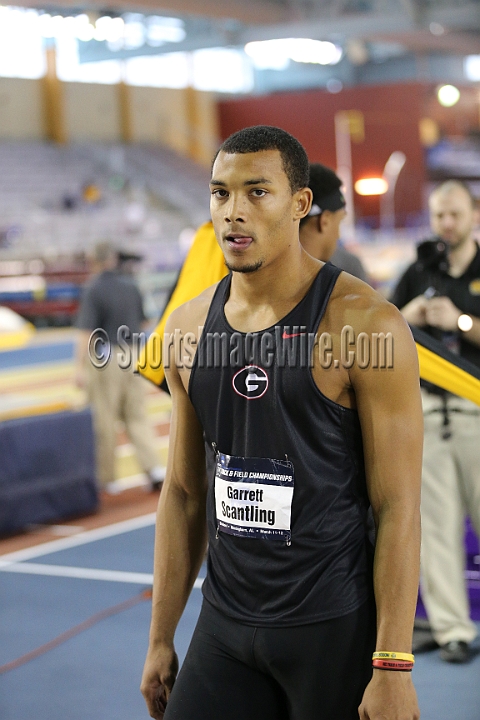 2016NCAAIndoorsFri-0075.JPG - Garrett Scantling of Georgia leads the men's heptathlon after four first day events during the NCAA Indoor Track & Field Championships Friday, March 11, 2016, in Birmingham, Ala. (Spencer Allen/IOS via AP Images)